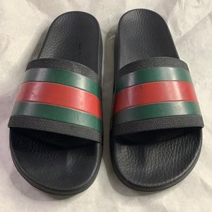 Gucci black slides